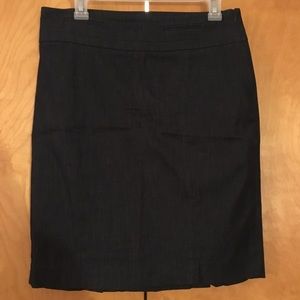Denim Pencil Skirt - Loft